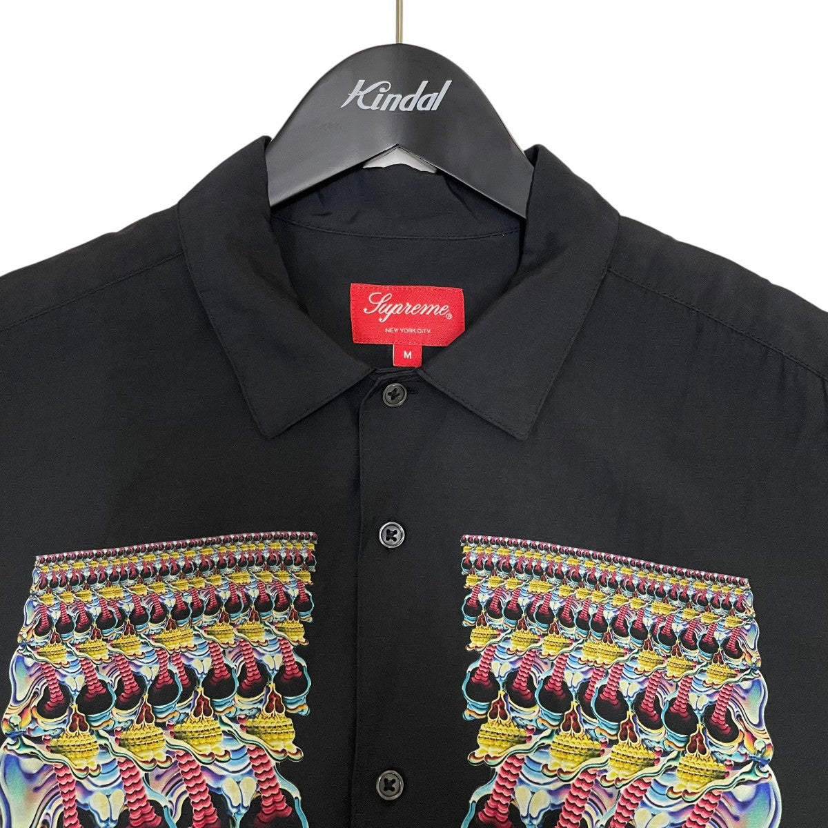 Supreme skulls s s shirtスカルシャツ グラフィック プリント 半袖シャツ ブラウス 古着・中古-3枚目のアイテム画像