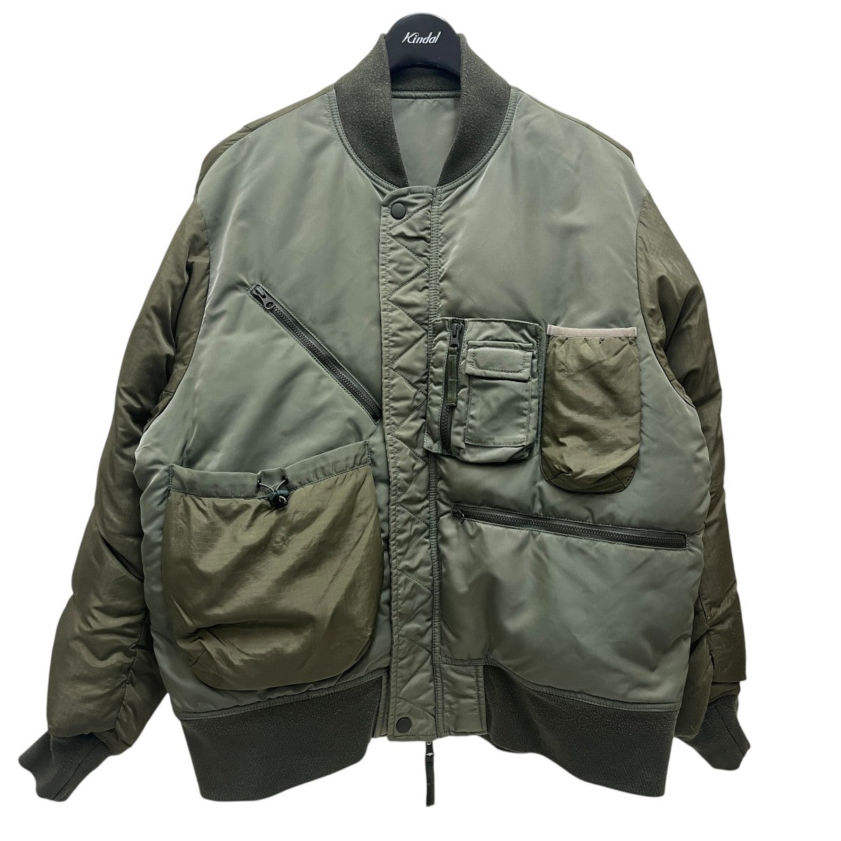 22AWTECH REVERSIBLE MA-1MA-1ジャケットBW-27022W