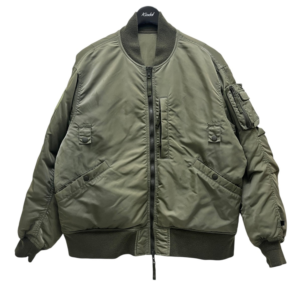 22AWTECH REVERSIBLE MA-1MA-1ジャケットBW-27022W