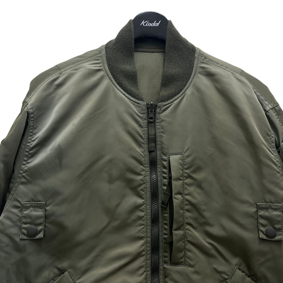 22AWTECH REVERSIBLE MA-1MA-1ジャケットBW-27022W