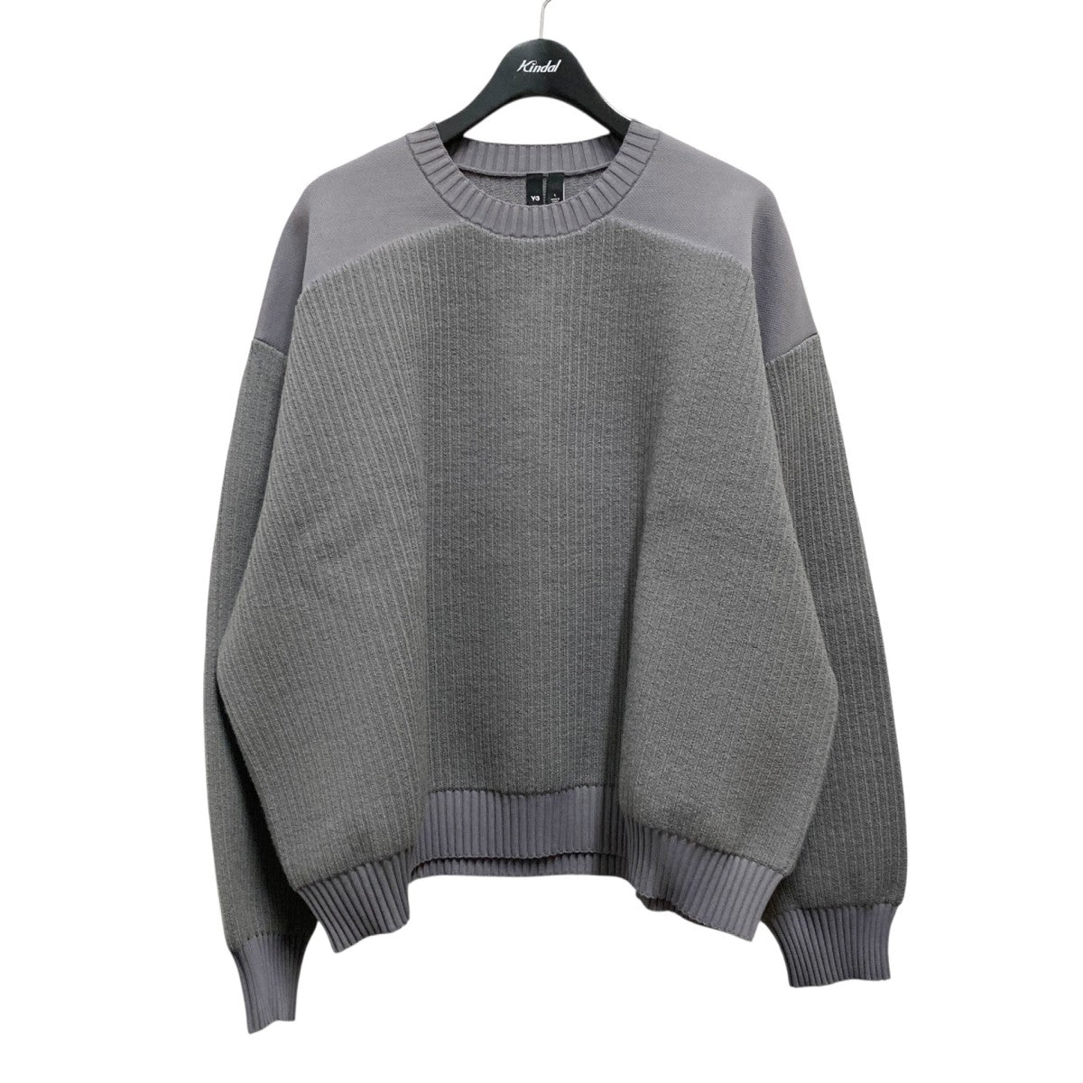 Y-3 切替ニットHZ8845 古着・中古-1枚目のアイテム画像
