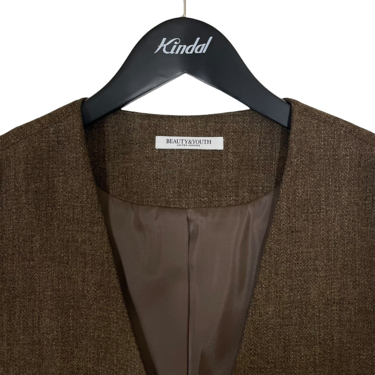 ツイードライク ジャンパースカート＆ジレ 2WAYロングベスト1626-162-4214