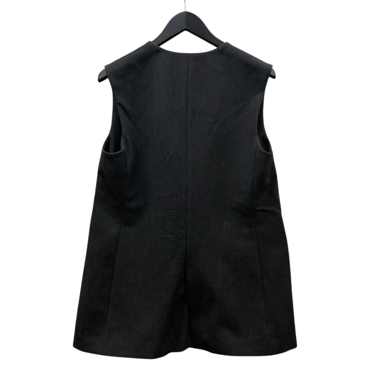 UNITED ARROWS ダブルクロス ミドル ベスト 古着・中古-2枚目のアイテム画像
