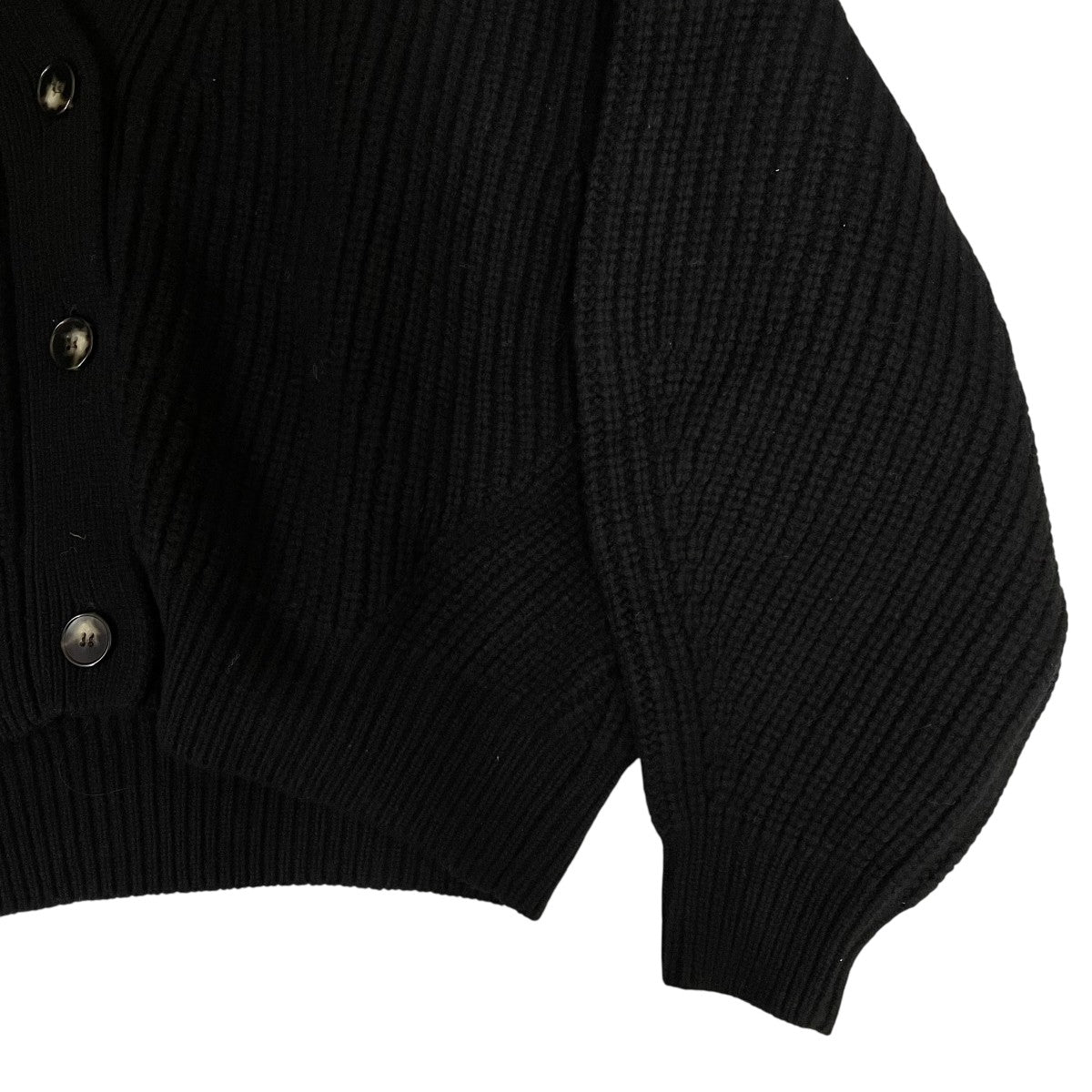 SACRA(サクラ) BOILED LAMBWOOL FURROW CARDIGANカーディガン123534081