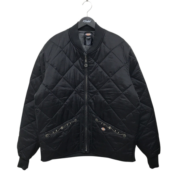 Dickies×HTC DIAMOND QUILT JACKET SN32 STONEキルティングジャケット