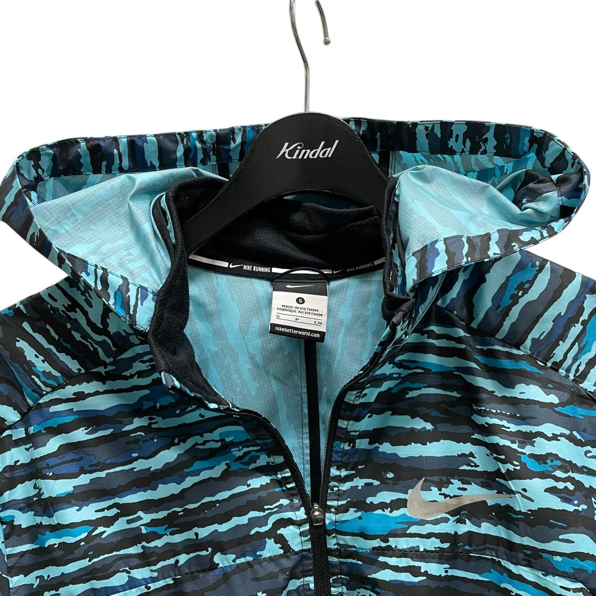 NIKE カモフラージュナイロンパーカー708970-407 古着・中古-3枚目のアイテム画像