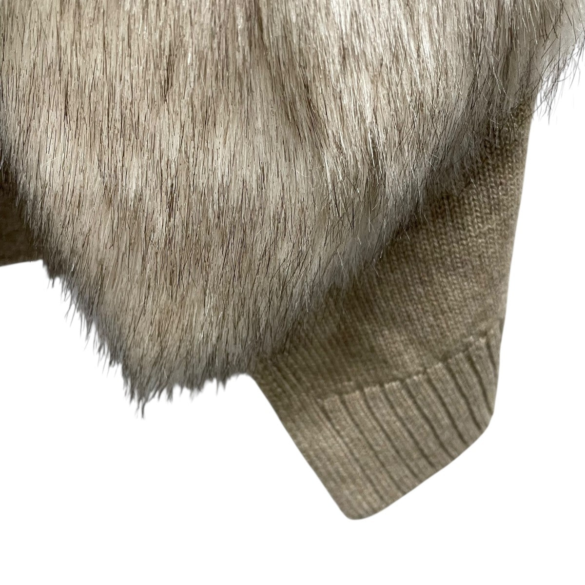 allureville(アルアバイル) ニットファーベスト202220-16-240-11-020