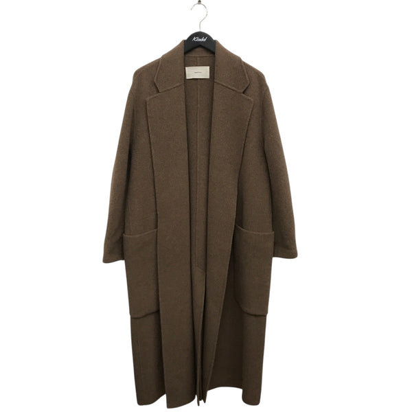 todayful wool over coat 36 ブラウン todayful wool over coat 36 ブラウン TODAYFUL(トゥデイフル