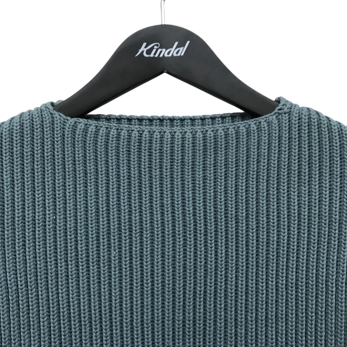 SUPER FINE WOOL HEAVY RIB KNIT VESTニットベストA8AV07RK