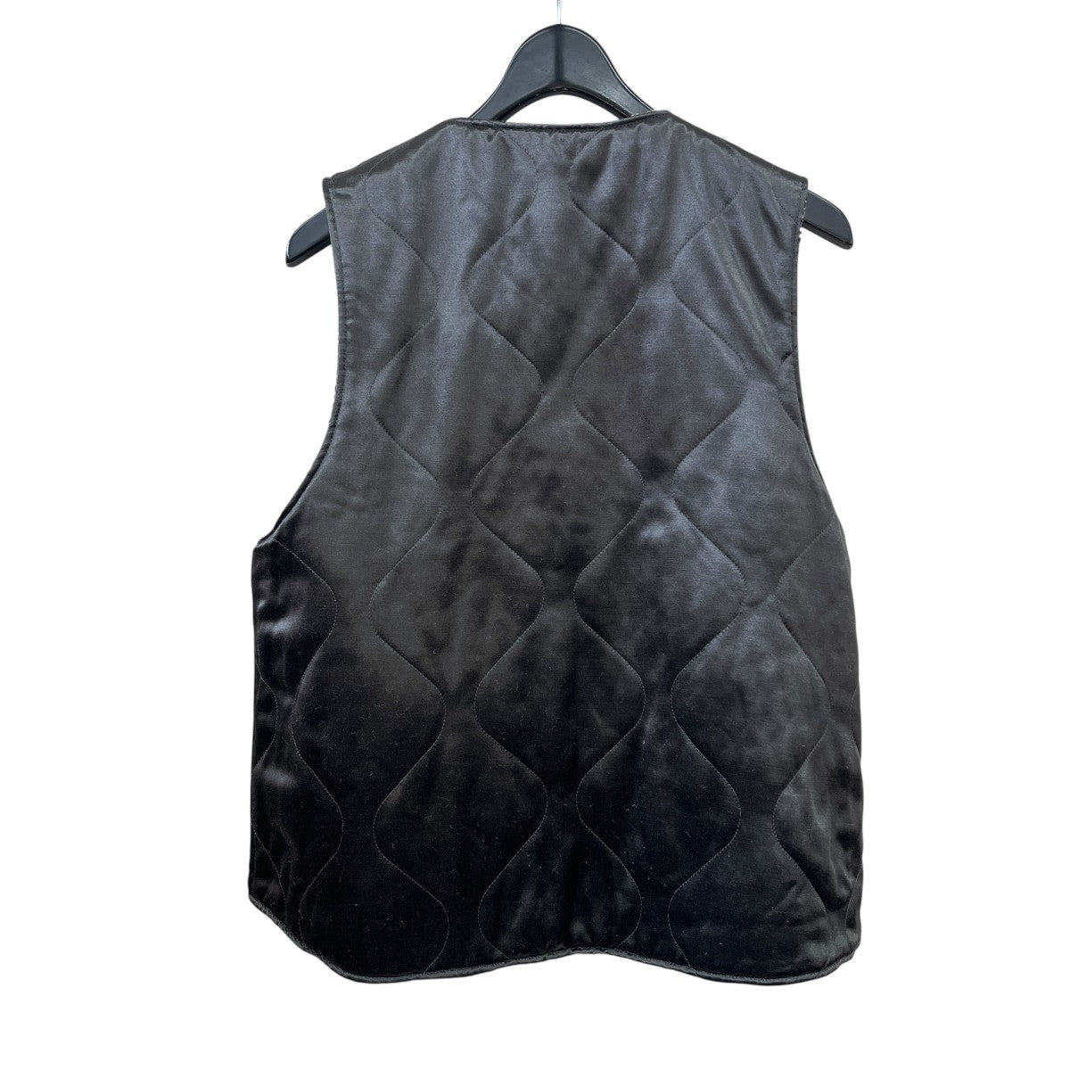OVER VEST FAUX TWEEDリバーシブルオーバーベスト