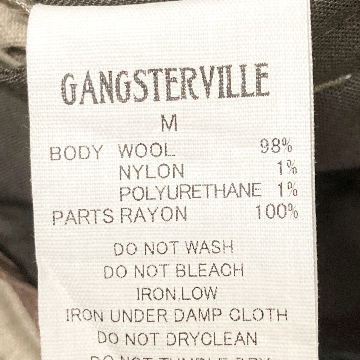 BLIND CATS - TROUSERSスラックスパンツGSV 24 SS 03