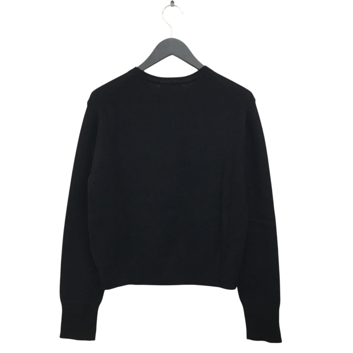 ウール カシミヤ シルク クルーネックカーディガン