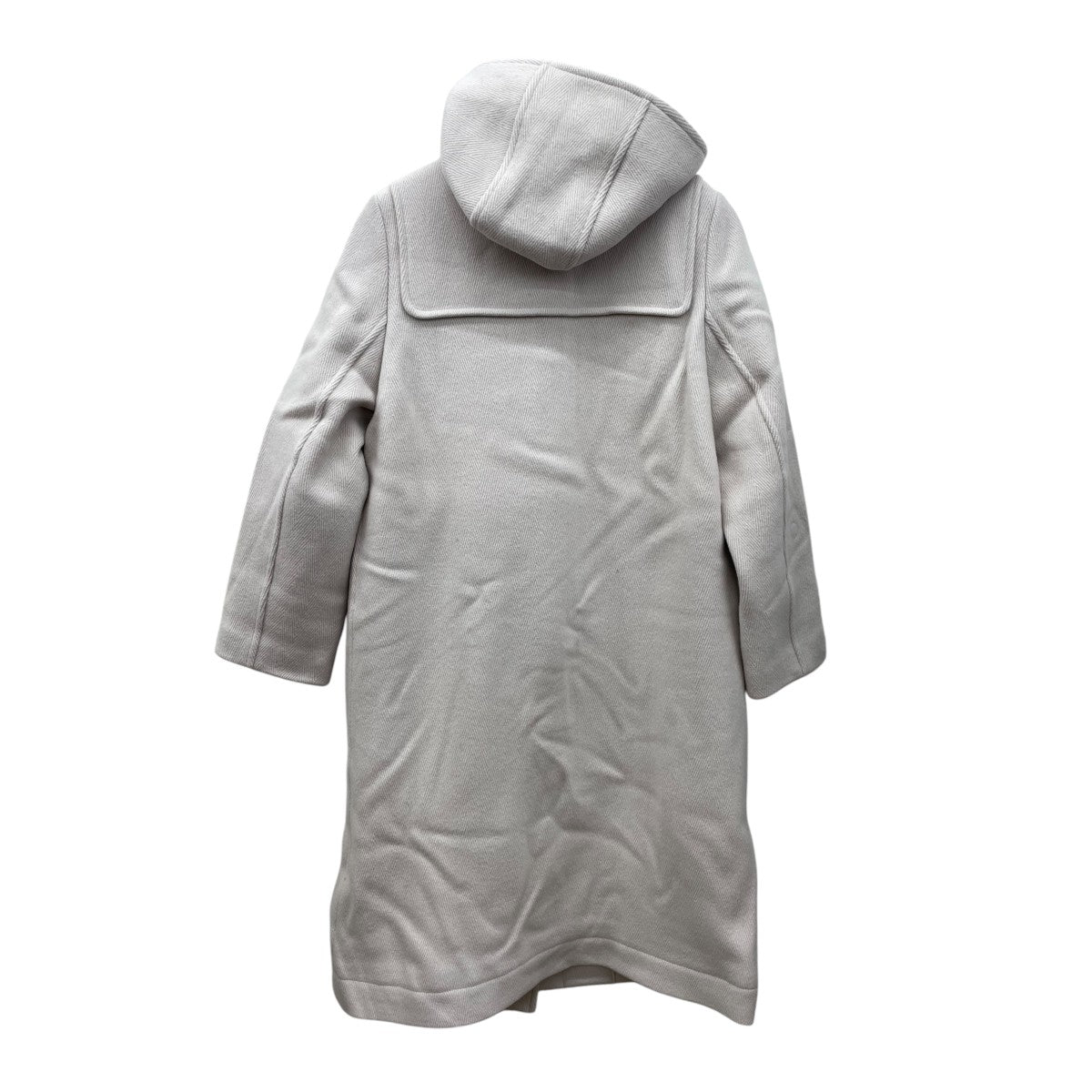 SLOBE IENA(スローブイエナ) ヘリンボーンダッフルコート ホワイト