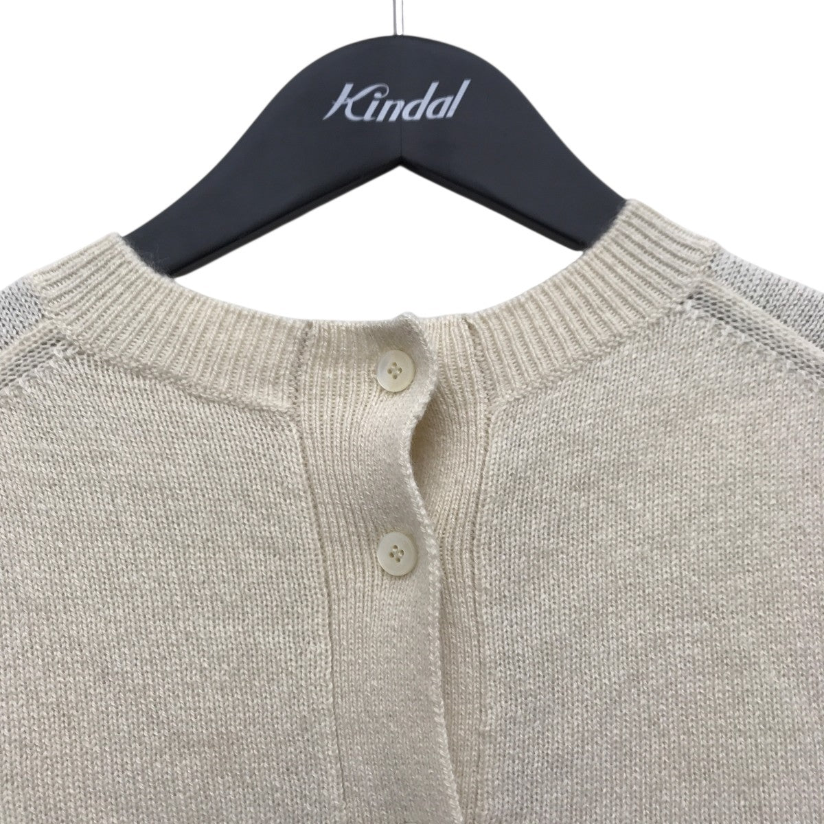 ALPACA OPEN BACK KNITカーディガン