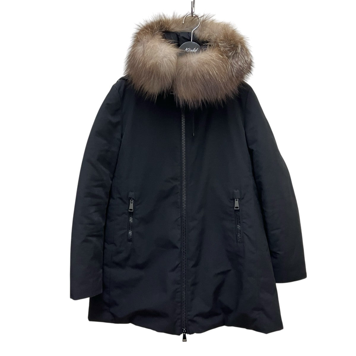 MONCLER BARTRAMIFURフォックスファー付きダウンコートD20934937225 古着・中古-1枚目のアイテム画像