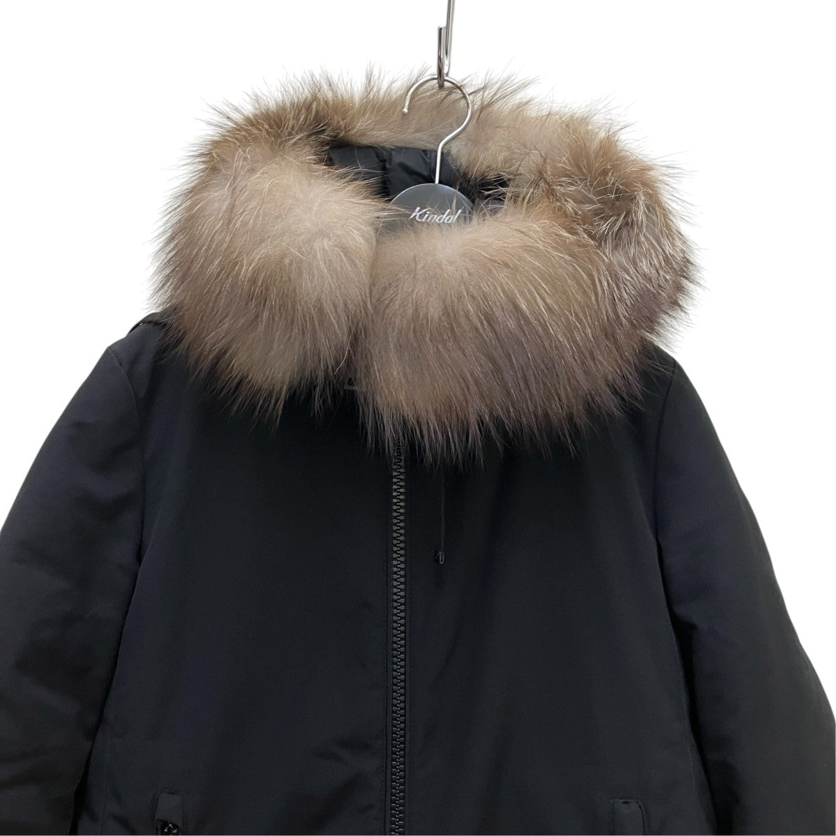 MONCLER BARTRAMIFURフォックスファー付きダウンコートD20934937225 古着・中古-2枚目のアイテム画像