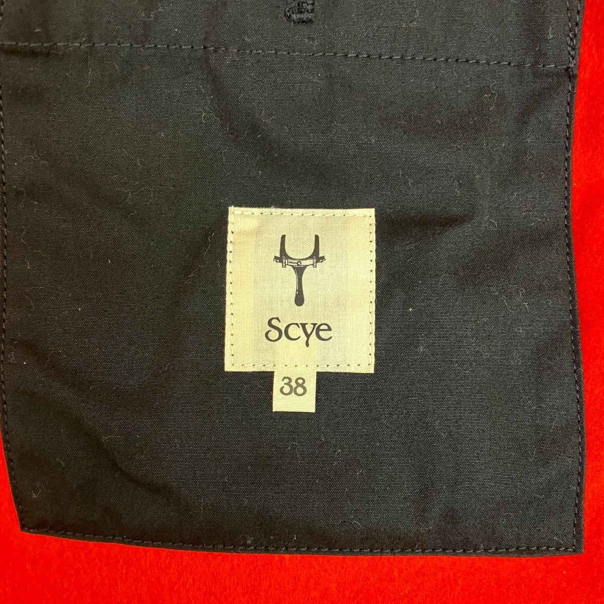 SCYE 高密度オックスパラフィン加工レイヤードジャケット1215-63023 古着・中古-7枚目のアイテム画像
