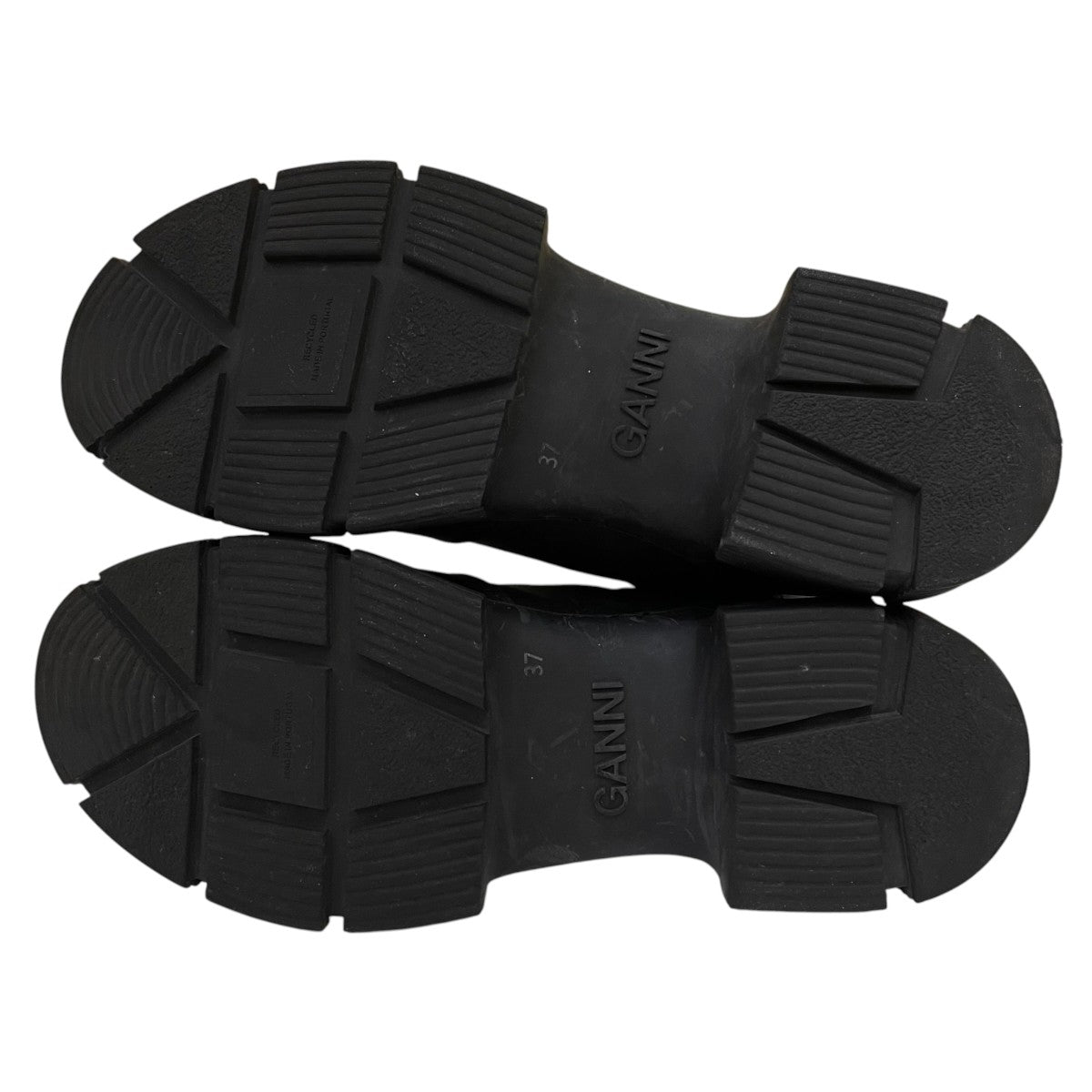 Ganni Recycled Rubber City Bootラバーチェルシーブーツ ショートブーツ 古着・中古-4枚目のアイテム画像