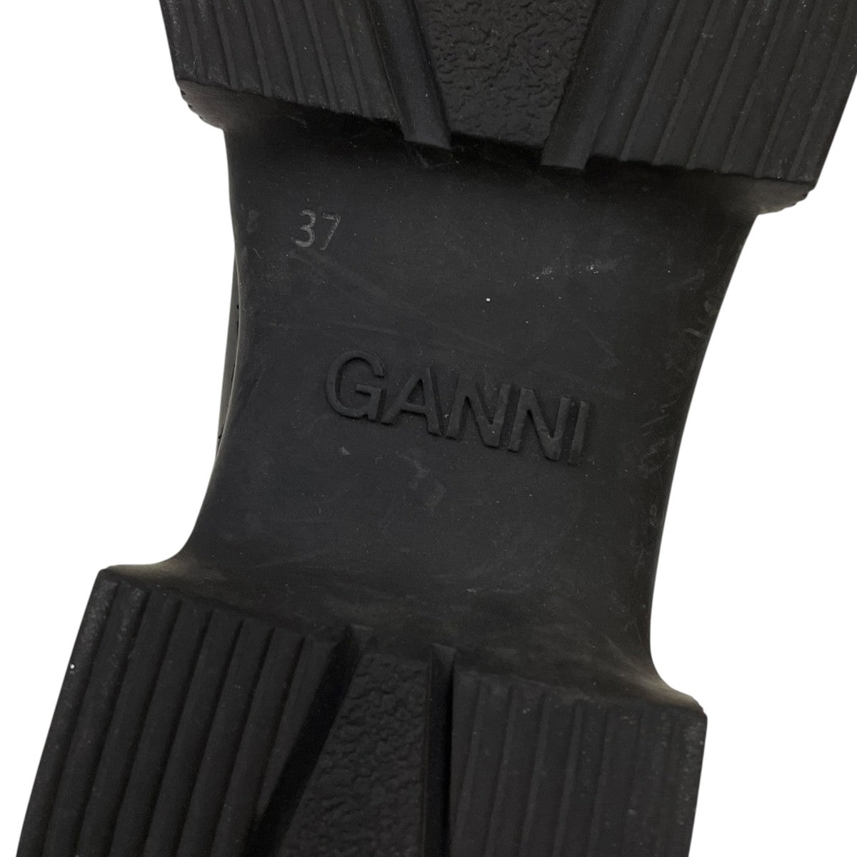 Ganni Recycled Rubber City Bootラバーチェルシーブーツ ショートブーツ 古着・中古-6枚目のアイテム画像