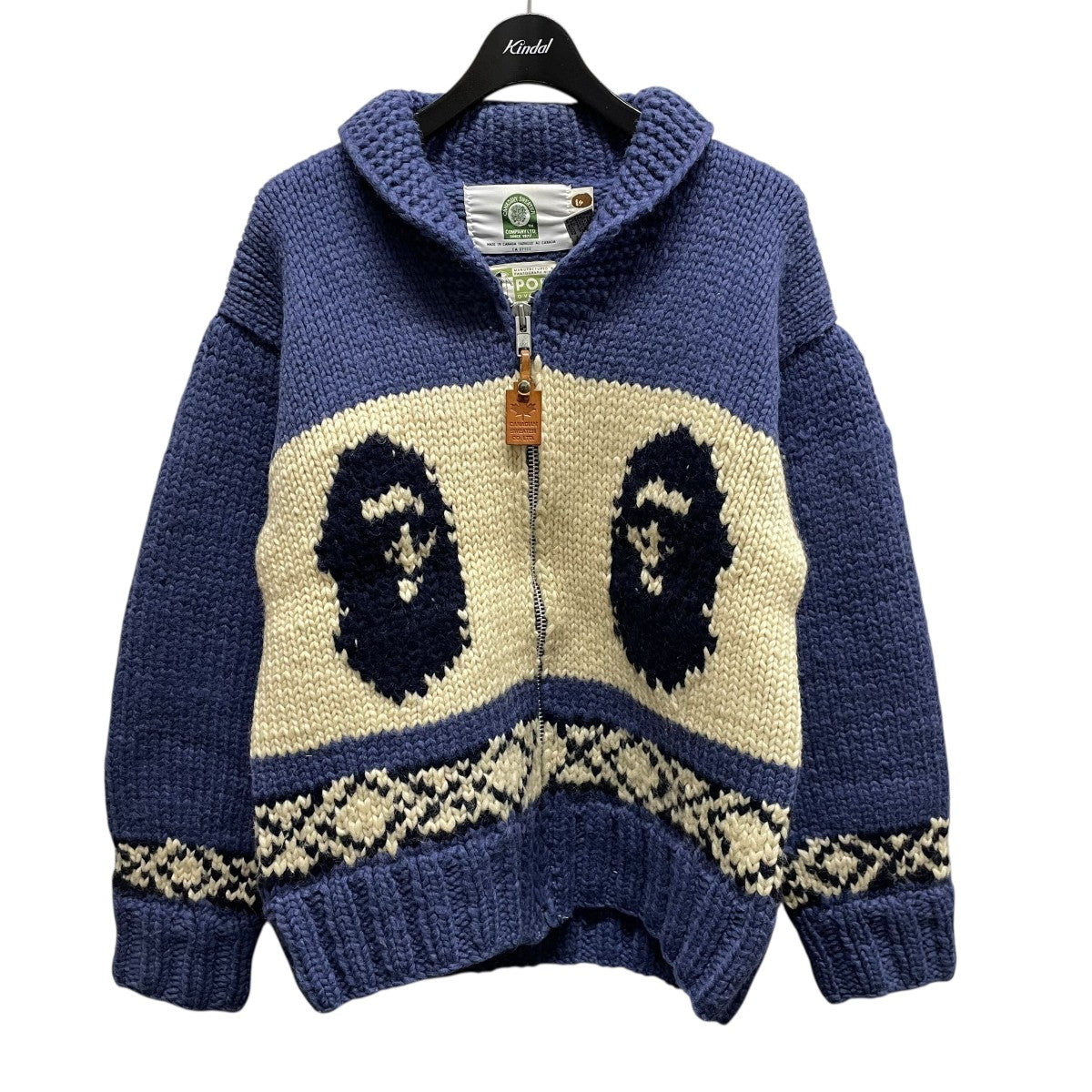 90’S×APE×POST OVERALLSニットジャケット