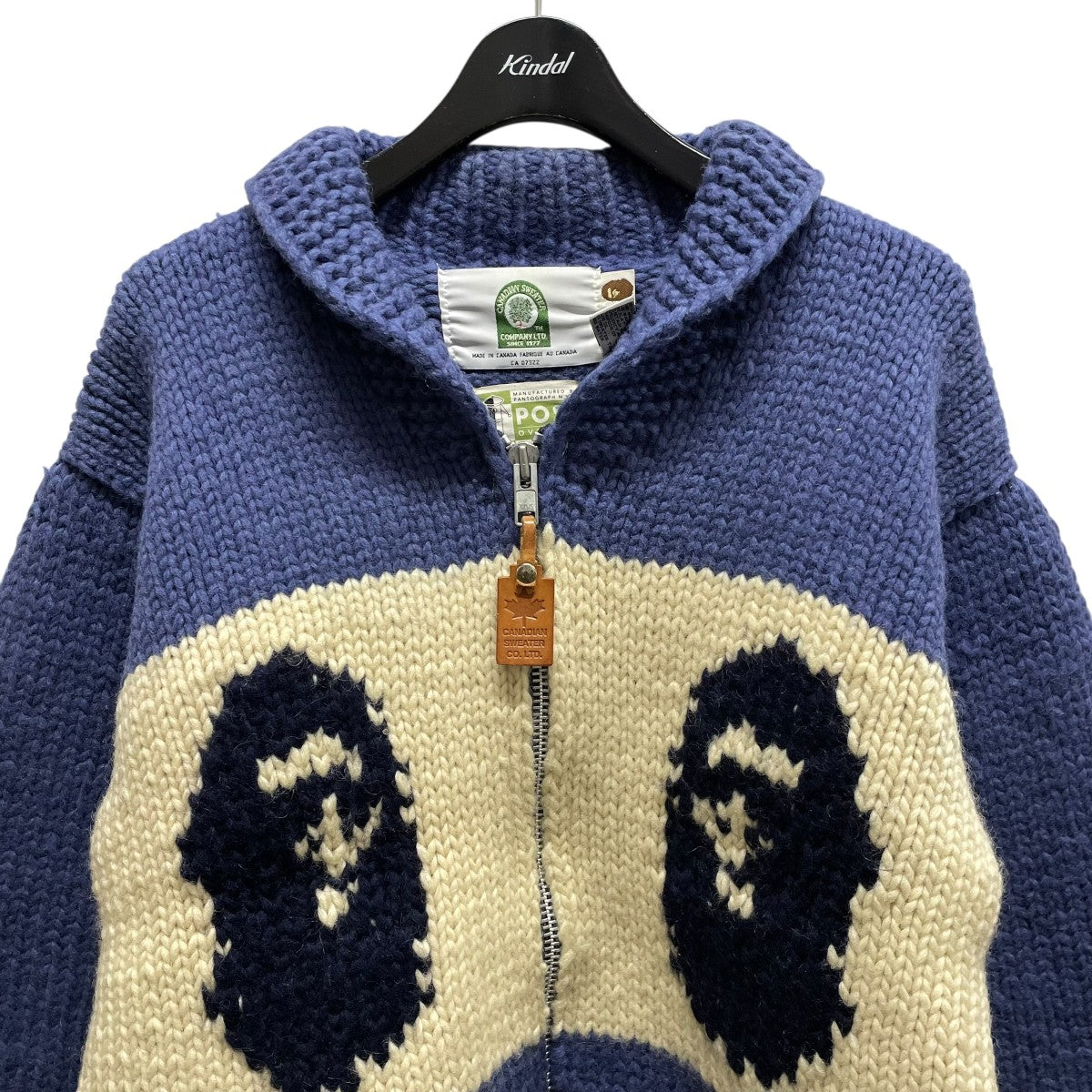 90’S×APE×POST OVERALLSニットジャケット