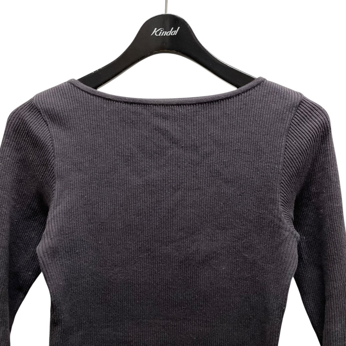 AURALEE for RONHERMAN A21AB01RHリブニット 古着・中古-3枚目のアイテム画像