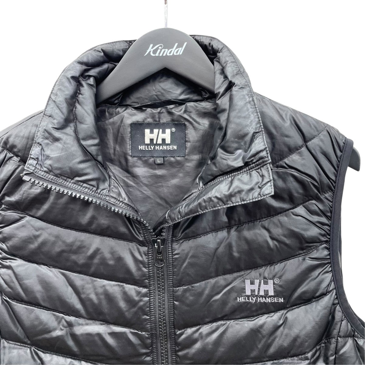 HELLY HANSNNヘリーハンセン 熊柄 ダウンベスト M HELLY HANSEN(ヘリーハンセン) ダウンベストHH18700 HH18700 ブラック