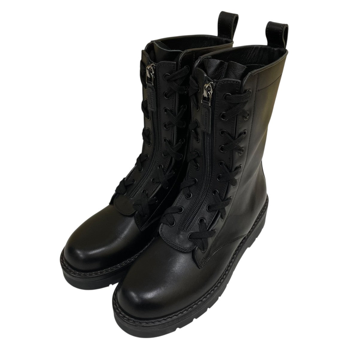 VALENTINO BUXEE3ジップアップブーツ 古着・中古-1枚目のアイテム画像