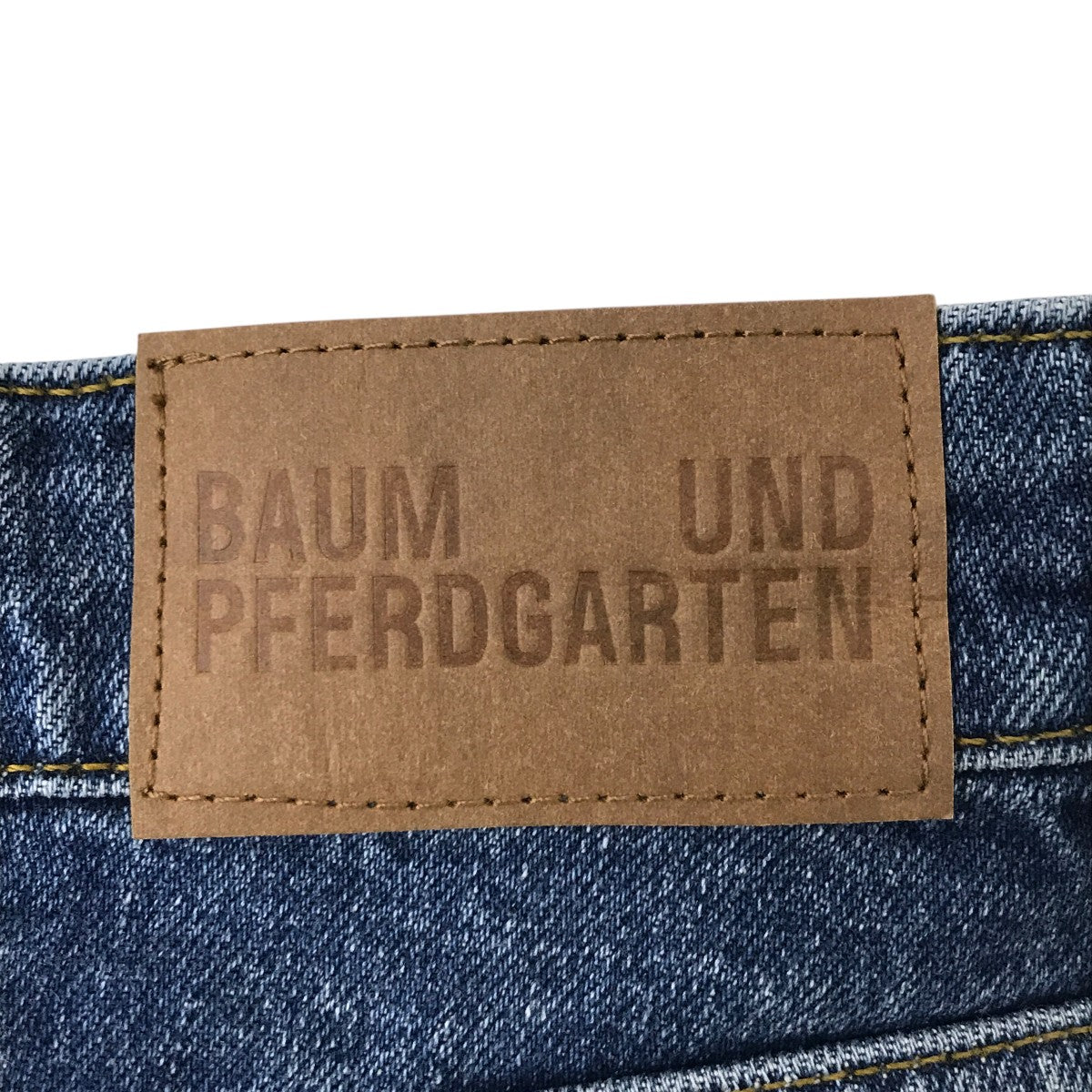 BAUM UND PFERDGARTEN ダメージ加工デニムパンツ 古着・中古-6枚目のアイテム画像