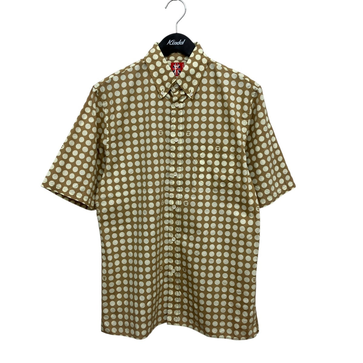 A BATHING APE ドット半袖シャツ 古着・中古-1枚目のアイテム画像