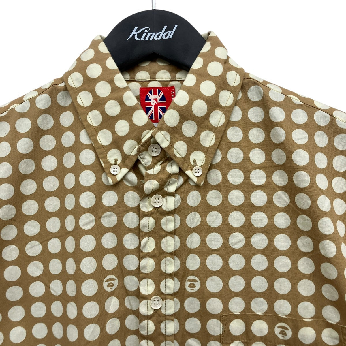 A BATHING APE ドット半袖シャツ 古着・中古-5枚目のアイテム画像