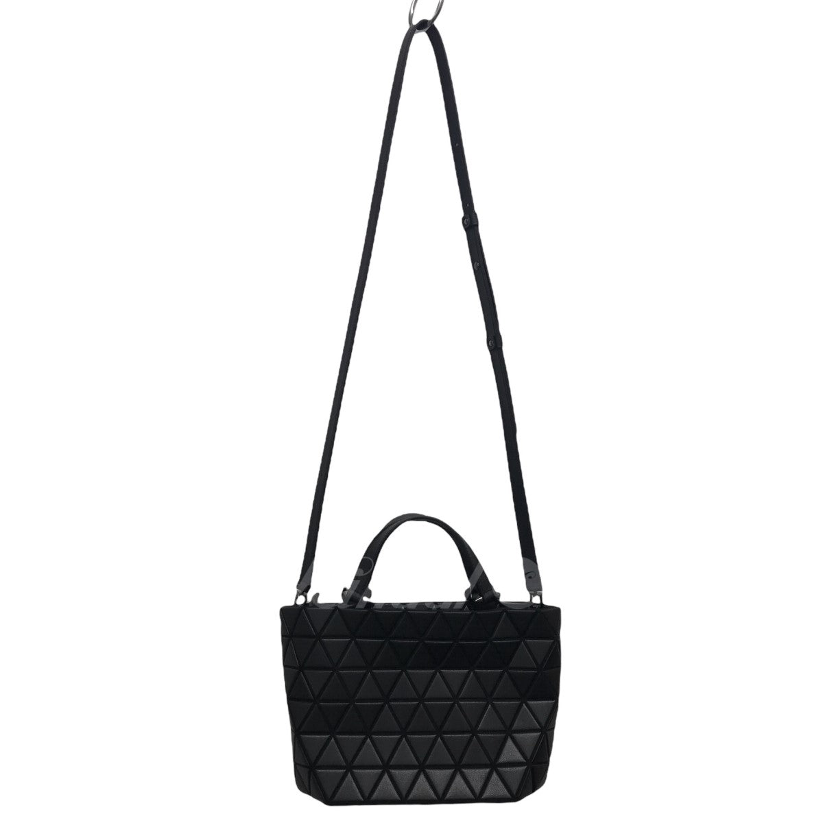 BAO BAO ISSEY MIYAKE(バオバオイッセイミヤケ) 「CRYSTAL MATTE」クリスタルマット2WAYバッグ BB01-AG313  ブラック サイズ 14｜【公式】カインドオルオンライン ブランド古着・中古通販【kindal】