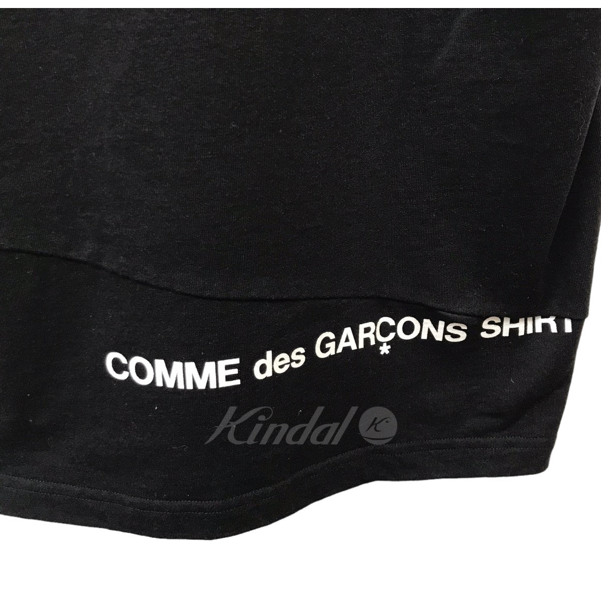 SUPREME×COMME des GARCONS SHIRT 18AW「Split Box Logo Tee」スプリットBOXロゴTシャツ ブラック  サイズ Ｍ｜【公式】カインドオルオンライン ブランド古着・中古通販【kindal】