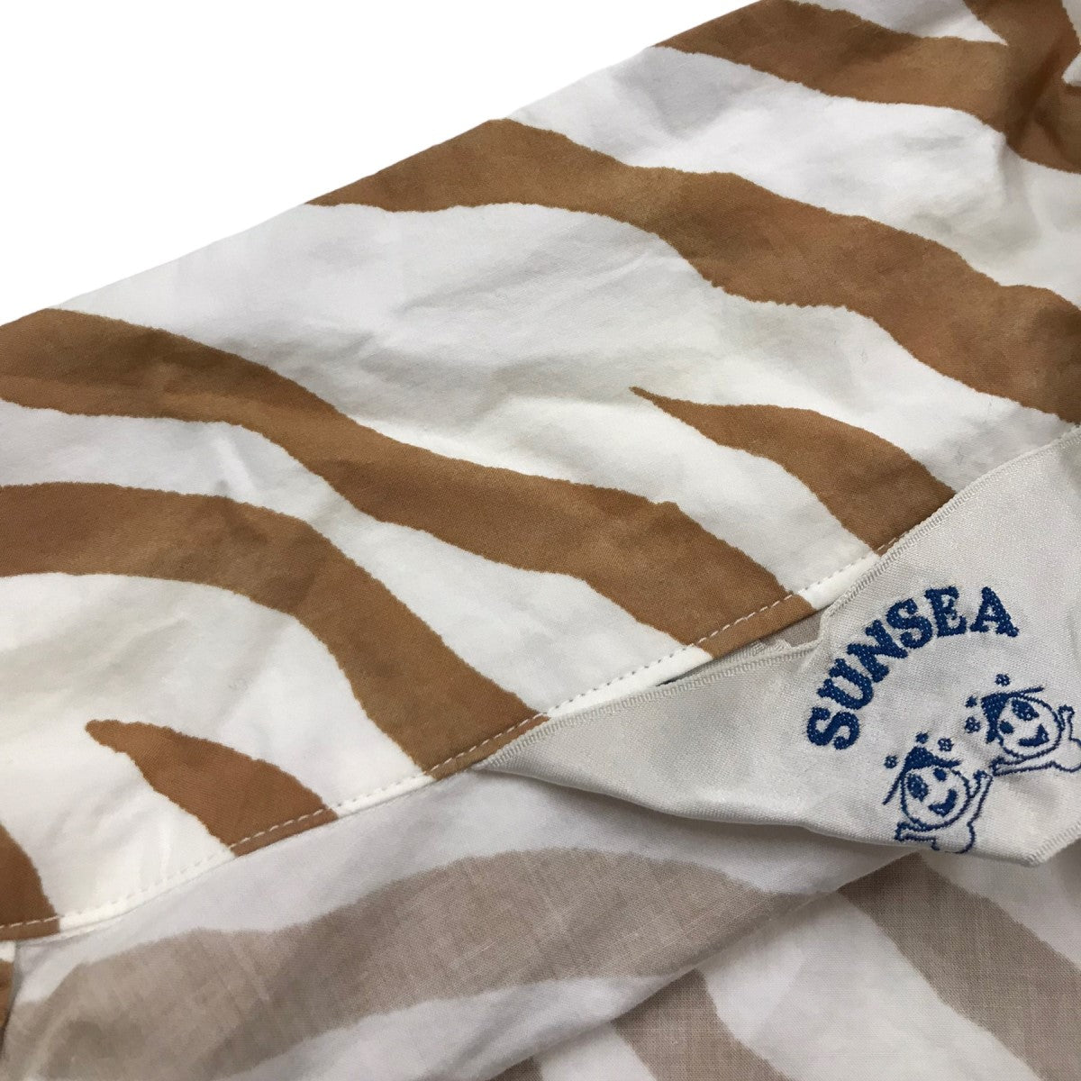 「ZEBRA FRIED SHRIMP SHIRT」 ゼブラ半袖シャツ 18S21