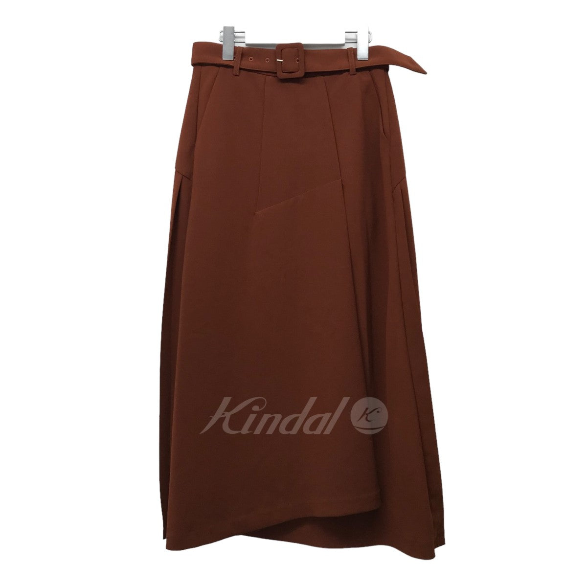 Ameri VINTAGE(アメリ ヴィンテージ) 「BACK PLEATS SKIRT」バックプリーツスカート 0181920600 ブラウン  サイズ M｜【公式】カインドオルオンライン ブランド古着・中古通販【kindal】