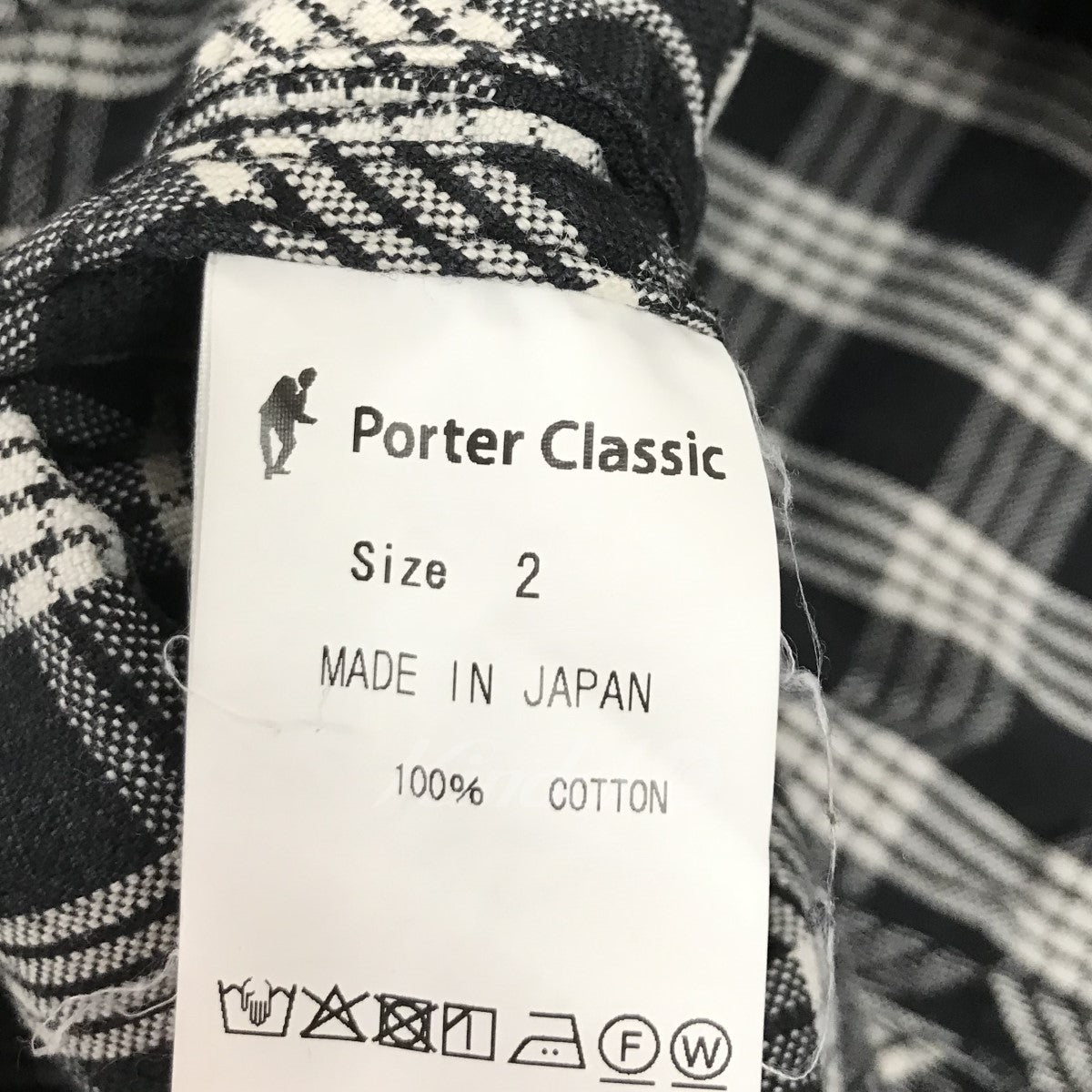 Porter Classic(ポータークラシック) ｢PALAKA CHINESE PANTS｣チェックパンツ