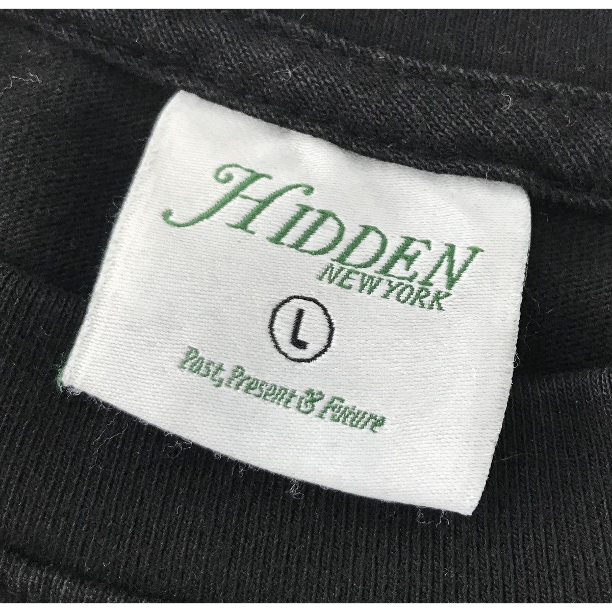 HIDDEN NEW YORK×WHR 「Logo Tee」プリントTシャツ ブラック サイズ L｜【公式】カインドオルオンライン ブランド ...