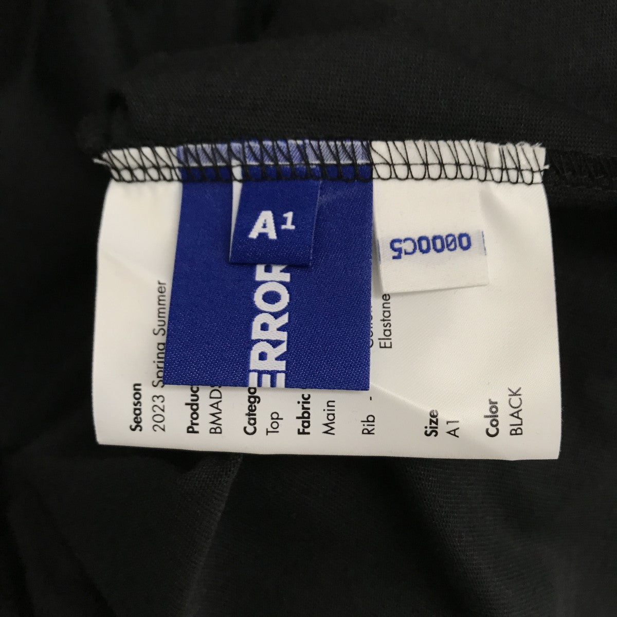 ADER error(アーダーエラー) 23SS TTS Tシャツ ロゴ刺繍Tシャツ