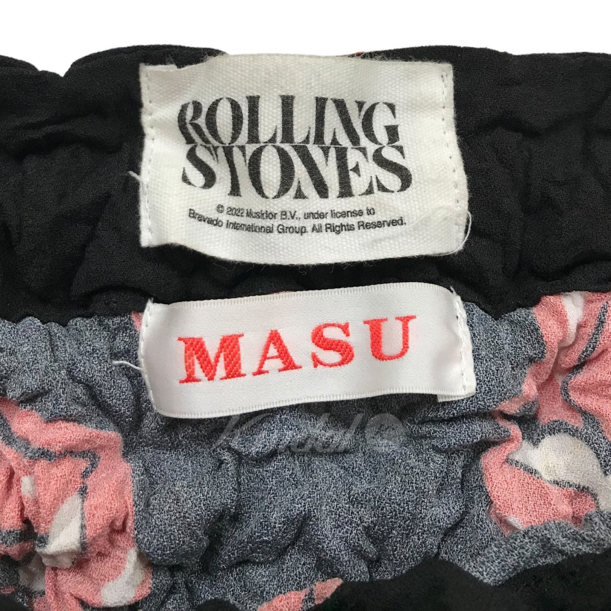 MASU×ROLLING STONES 「 TONGUE AND LIPS POPCORN BAG」ポップコーン 