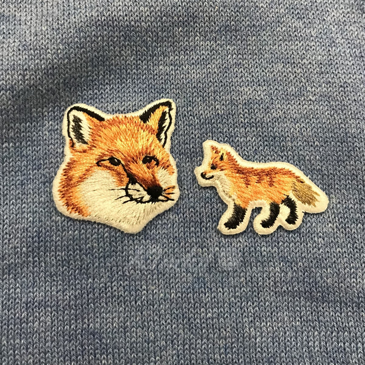 MAISON KITSUNE(メゾンキツネ) FOXワッペンコットンカーディガン