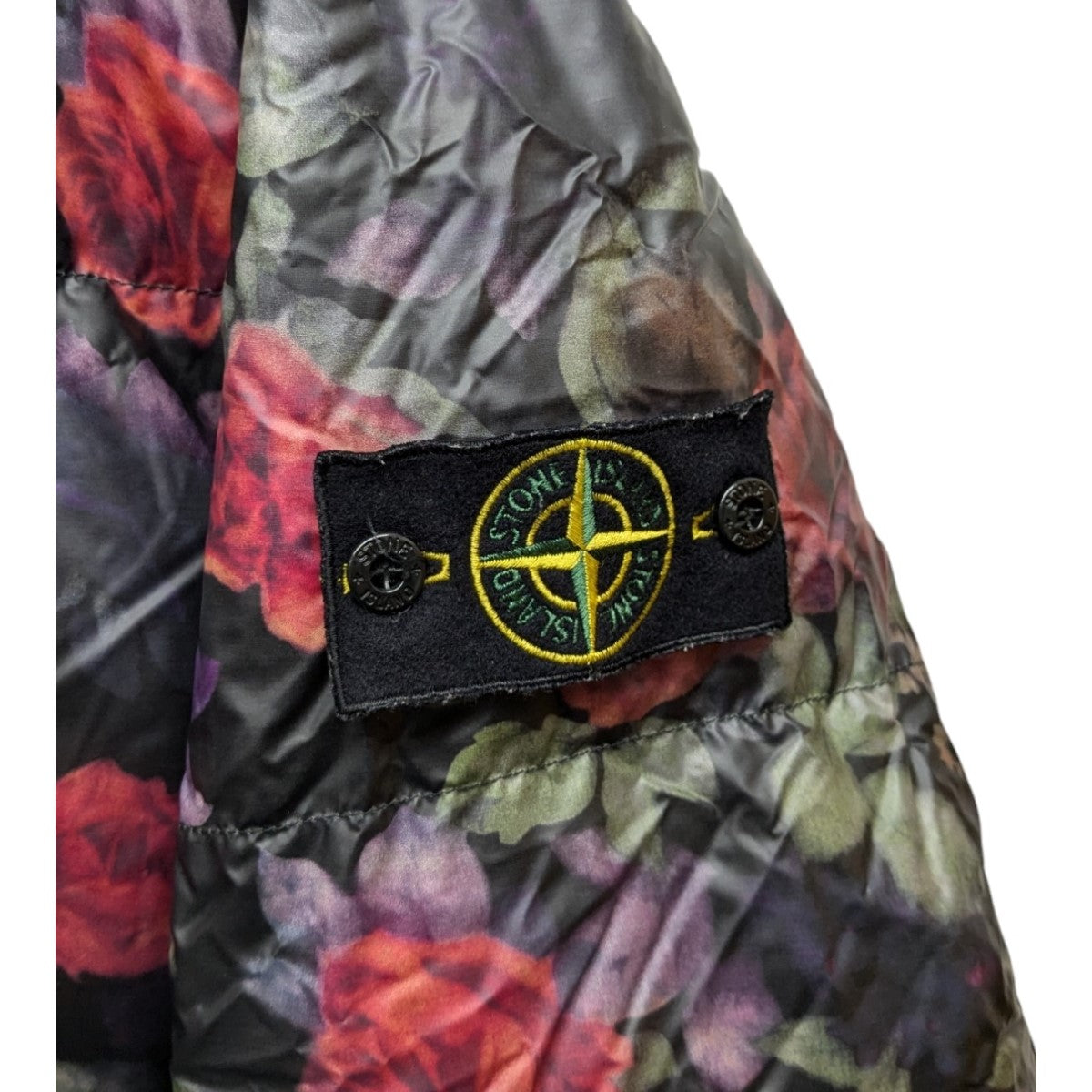17AW「Lamy Cover Stampato Balaclava Puffer Jacket」ラミ-カバーデジタルプリントダウンジャケット
