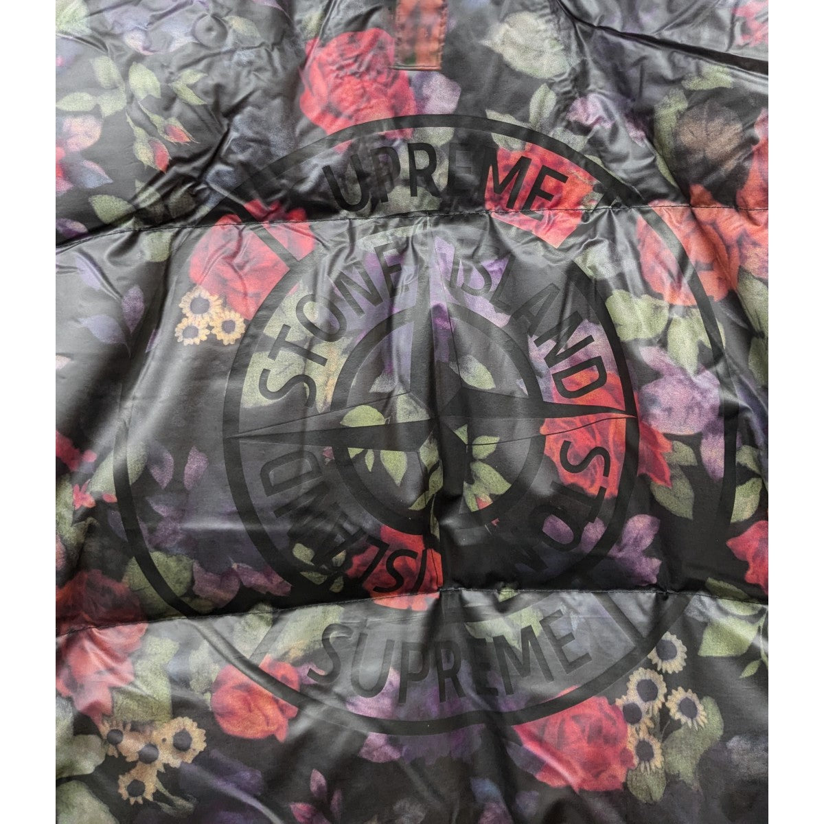 17AW「Lamy Cover Stampato Balaclava Puffer Jacket」ラミ-カバーデジタルプリントダウンジャケット