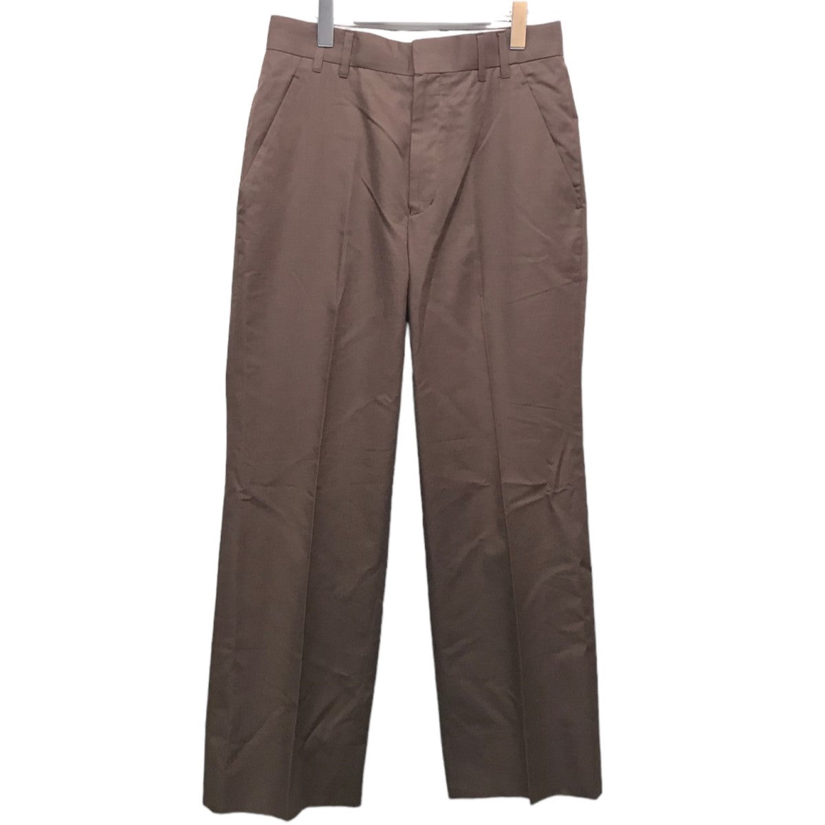 19AW「 SILK COTTON GABA CLASSIC TROUSERS」トラウザーズパンツ