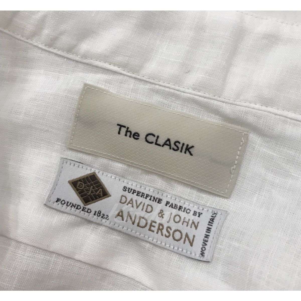 The CLASIK(ザ・クラシック) 「DJA SUPERFINE LINEN GARDENING SHIRT」リネンガーデニングシャツ