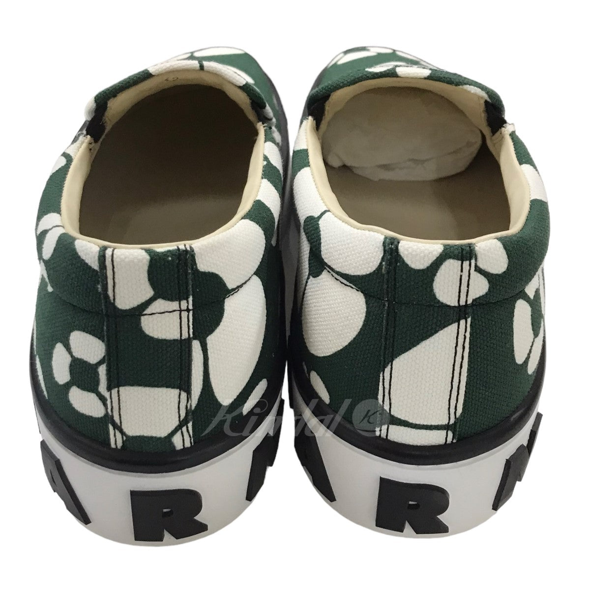 「SLIP-ON SNEAKERS」フラワースリッポン スニーカー