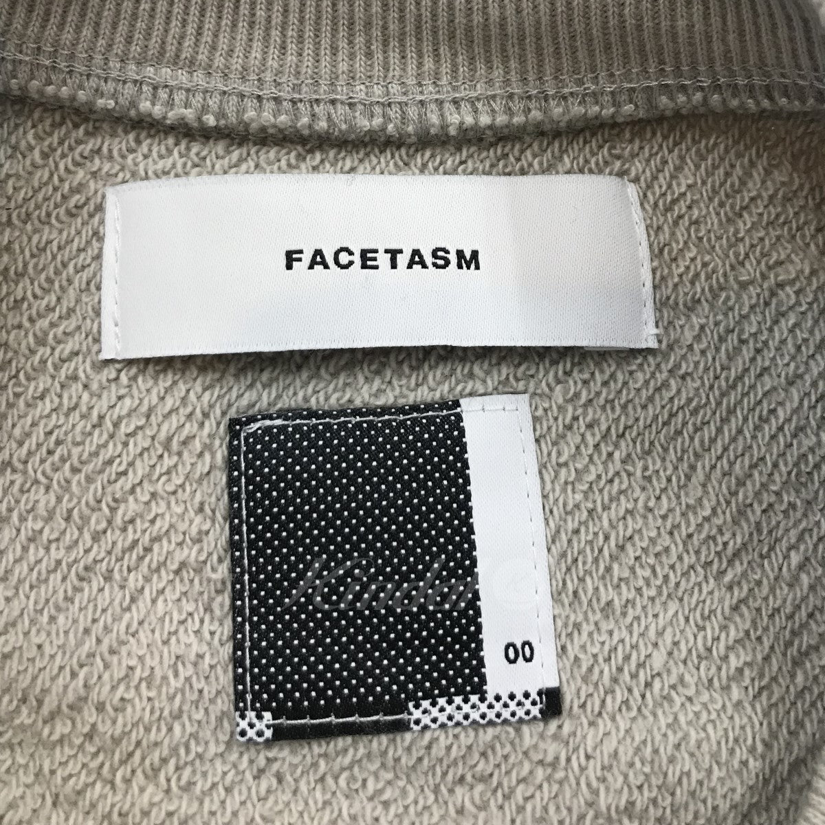 FACETASM(ファセッタズム) 23SS「XXL RIB SWEAT」リブデザインスウェット