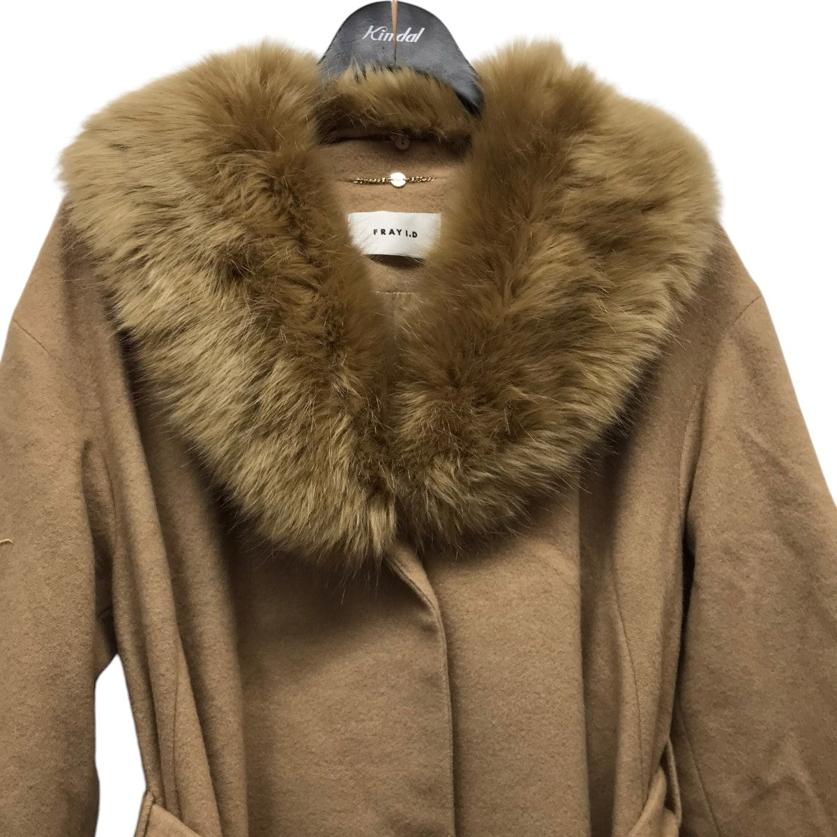 大感謝セール♪M'S GRACY23AWフェイクファーコートアイボリー未使用完売 フェイクファーコート