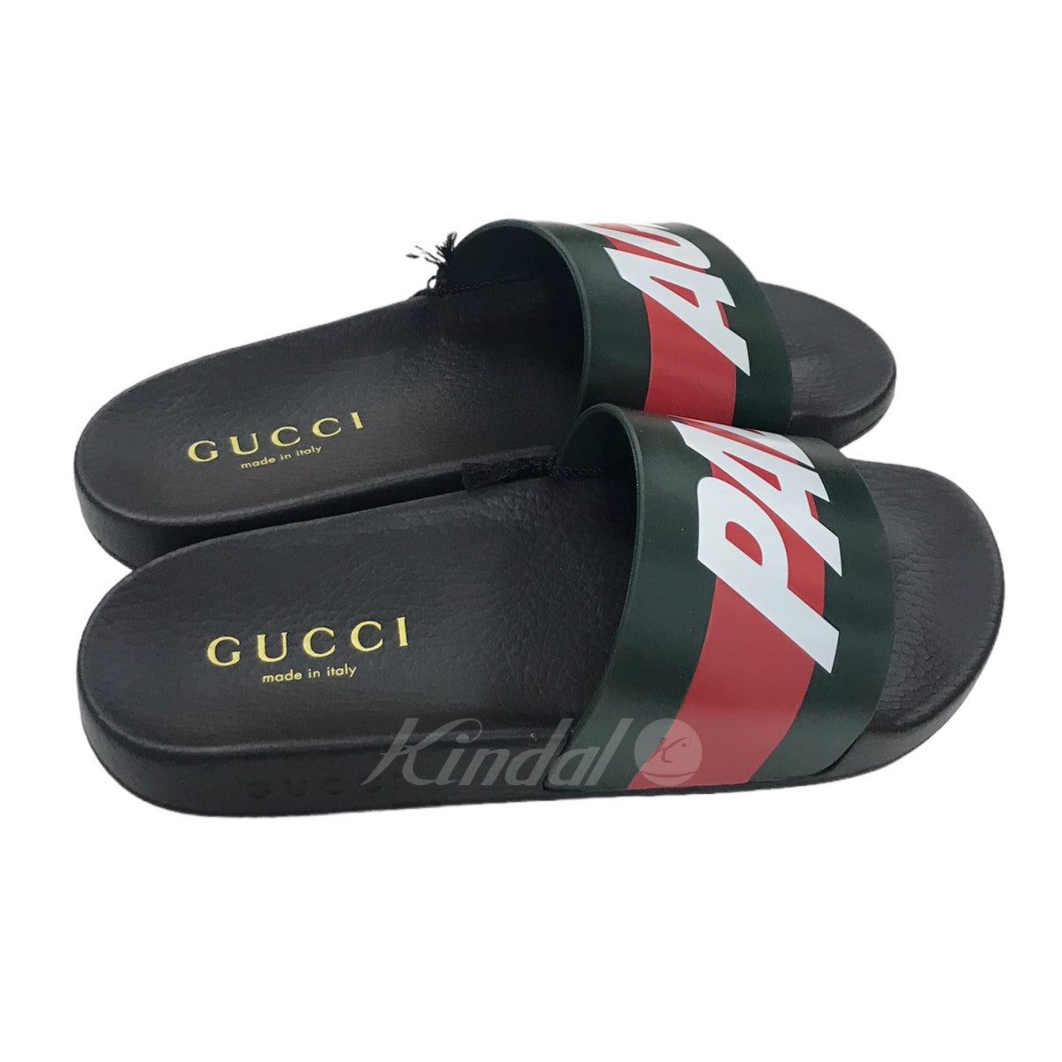 GUCCI×PALACE 「Logo Web Sandal」ロゴスライドサンダル 723353