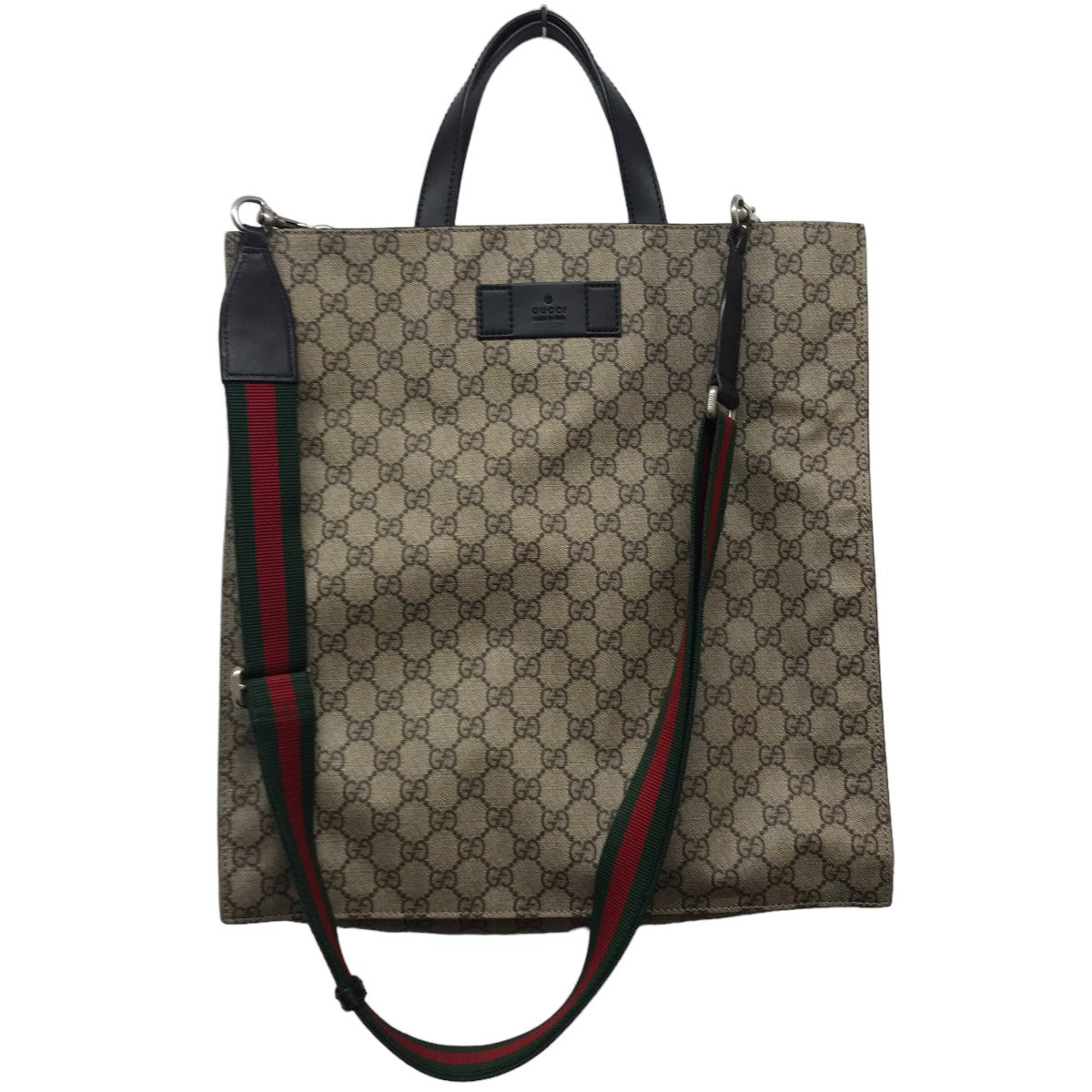 GUCCI グッチ GGスプリームトートバッグ ベージュ/ダーク