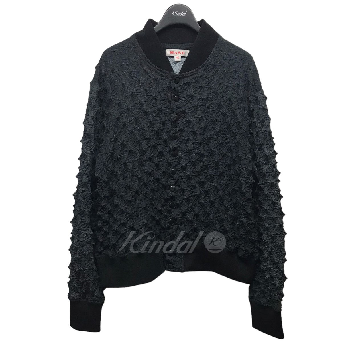 MASU×SEVENTH HEAVEN(エムエーエスユー セブンスヘブン) 「Vintage Black SPIKY JACKET」ヴィンテージブラックスパイキージャケット ブラック サイズ:48 メンズ ジャケット・ブルゾン 中古・古着